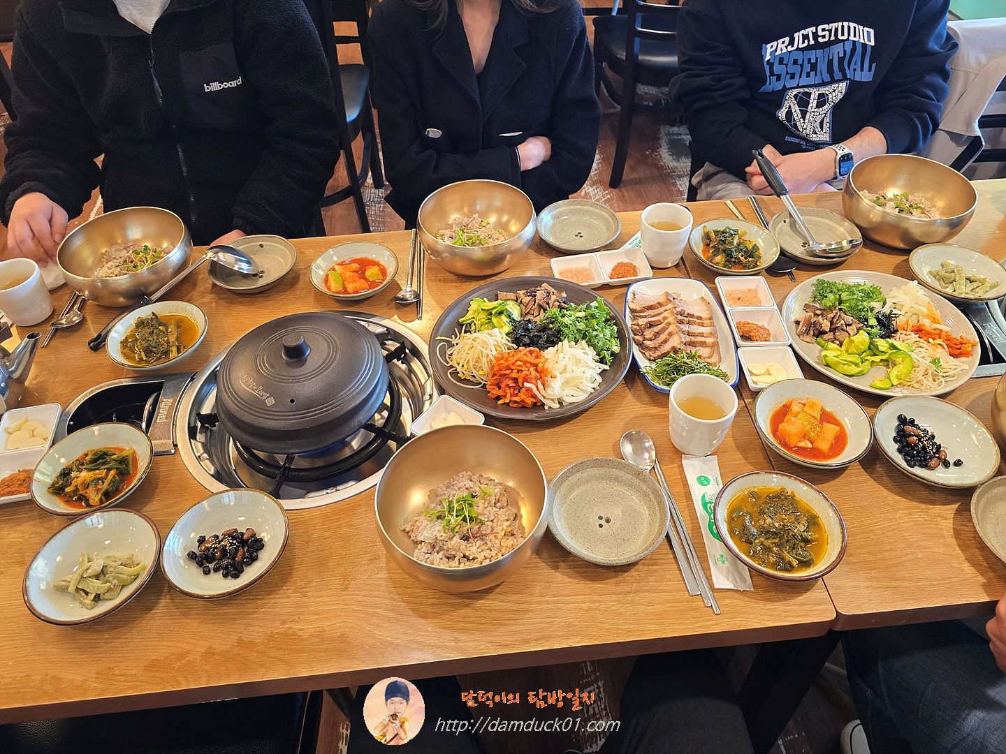 자연채 쌈정식, 수육 정식