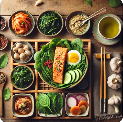 식단은 ‘면역력의 뿌리’