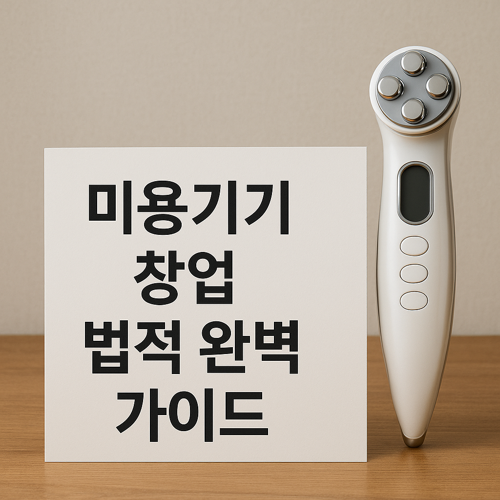 미용기기 창업 법적 완벽 가이드