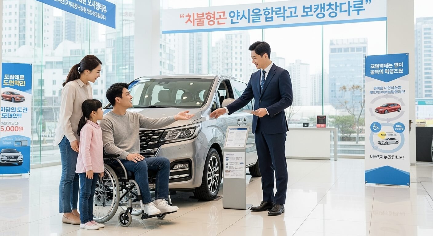 장애인 차량구입시 혜택