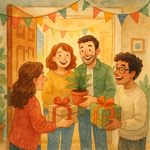 이사-입주-축하-사람-4명