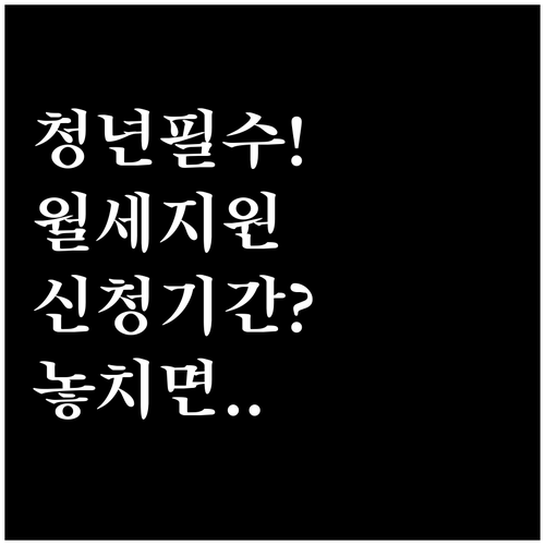 제천시 청년월세 지원사업 대상 금액 ..