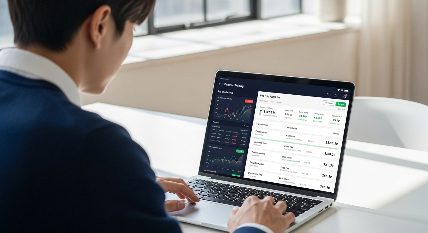 해외주식 매매수수료의 구성요소