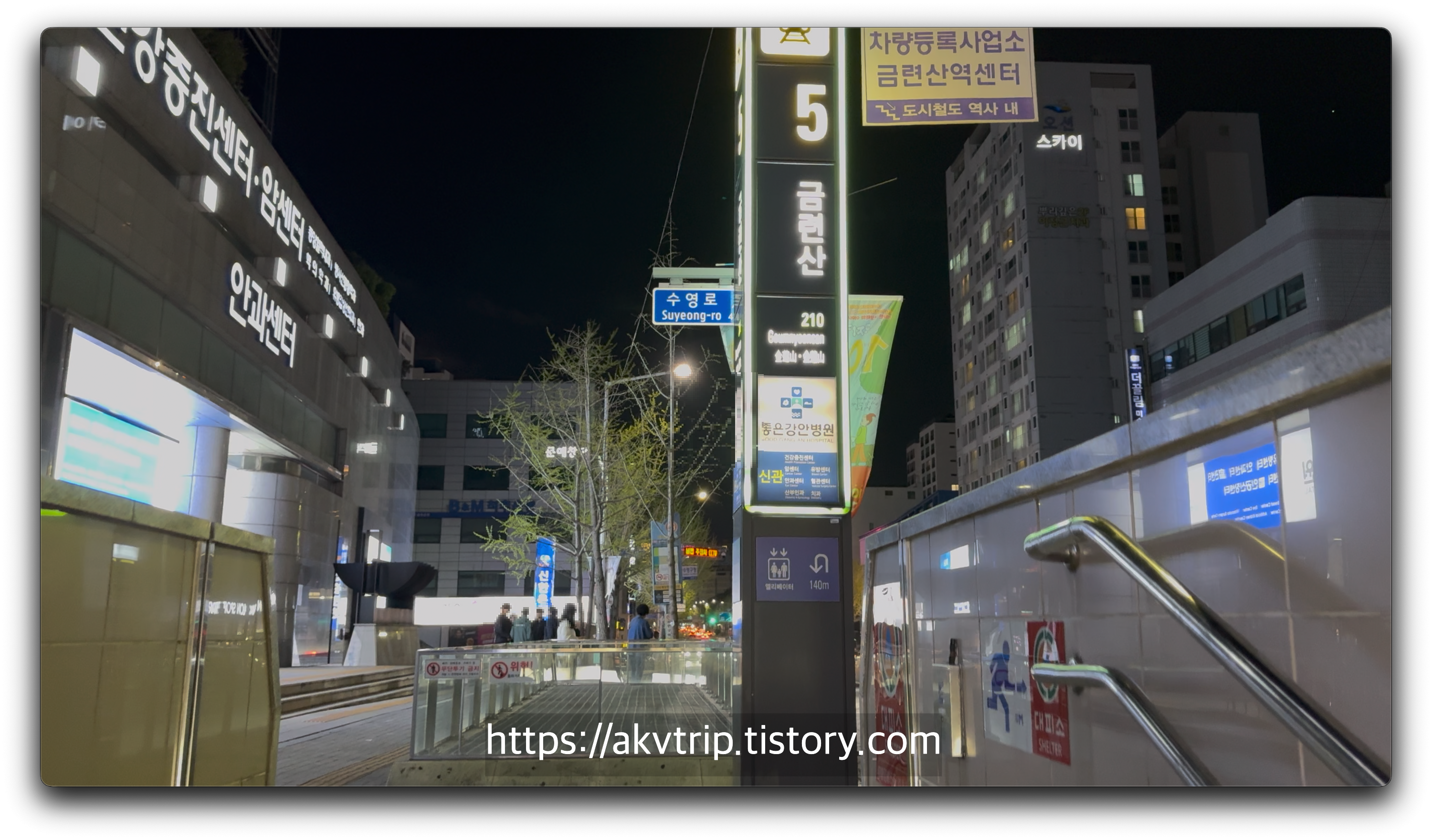 남천동 벚꽃길 밤 산책 후 광안리 드론쇼까지 걷는 부산 봄 트레킹 코스