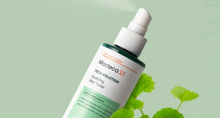 마데카 솔루션 미스트 토너 모습