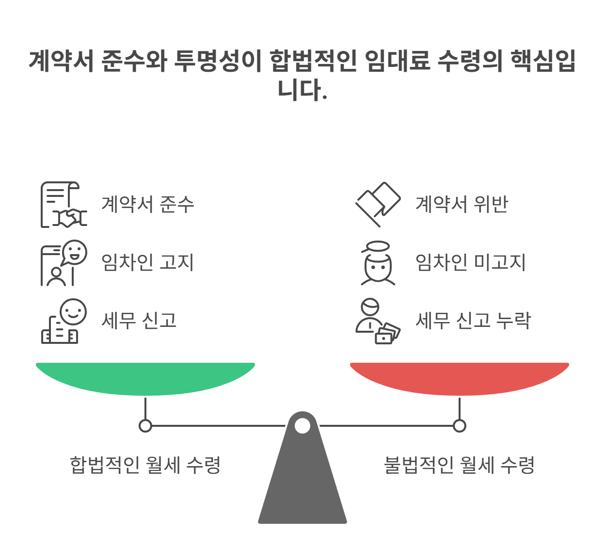 등기 이전 후 월세 계속 받는 건 불법일까?