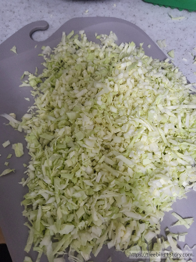 양배추, 감자전 믹스