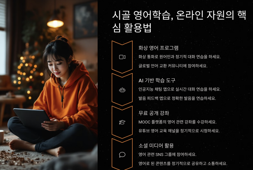 시골 영어 학습법