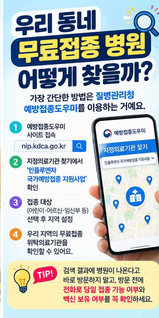 2026 독감 무료접종 대상·기간 총정리