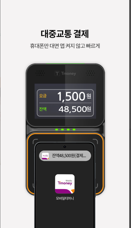 모바일티머니, 기후동행카드, 모두의카드, K-패스