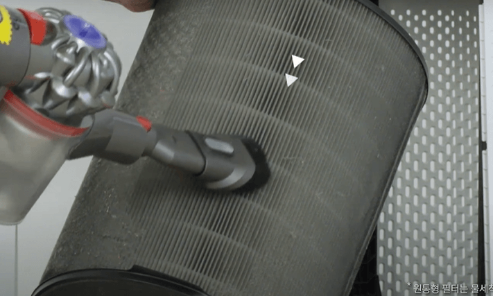 위닉스 공기청정기 타워 및 제로 필터 청소방법 청소주기 진공청소기