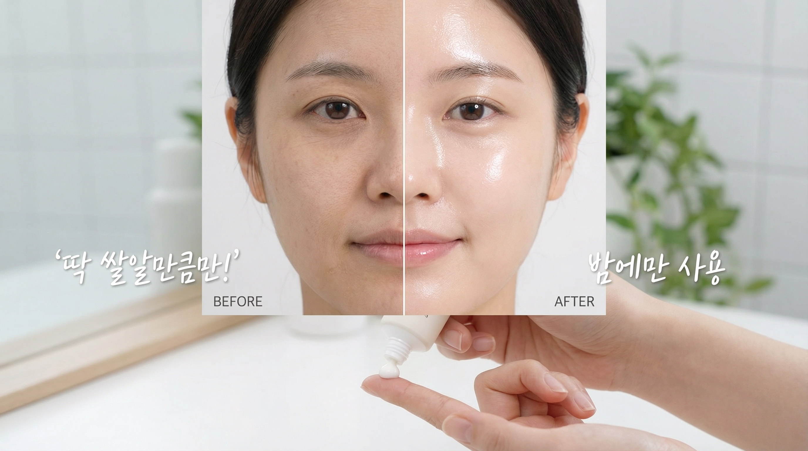 레티놀의 용량과 비포&에프터 사진