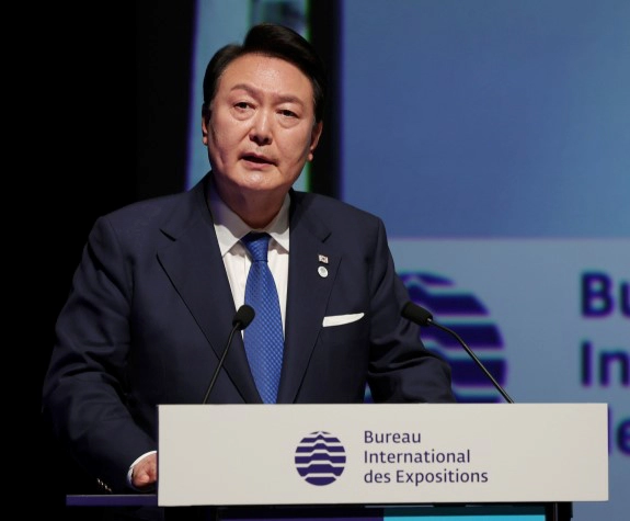 부산엑스포 유치 PT 윤석열 지각 의혹 