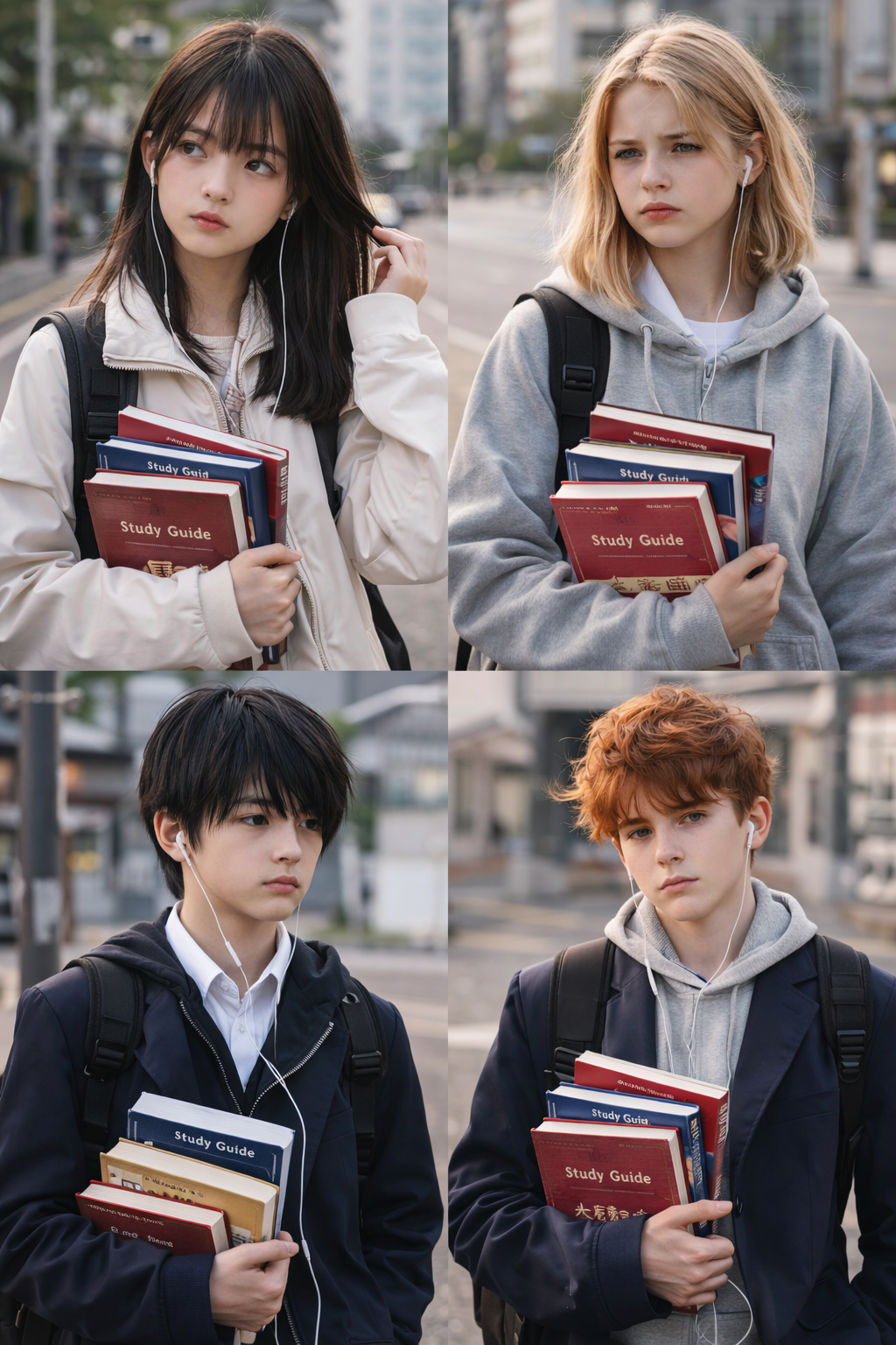 학원 다니느 학생