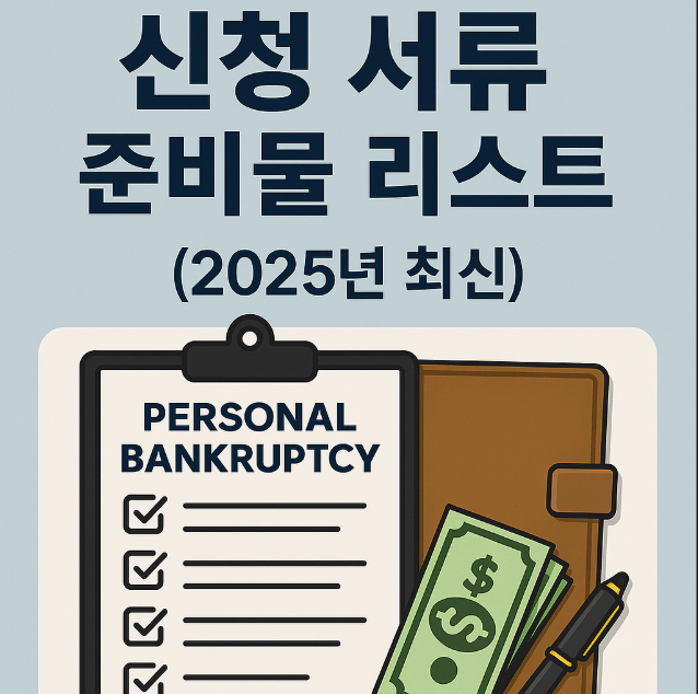 개인파산 신청서류