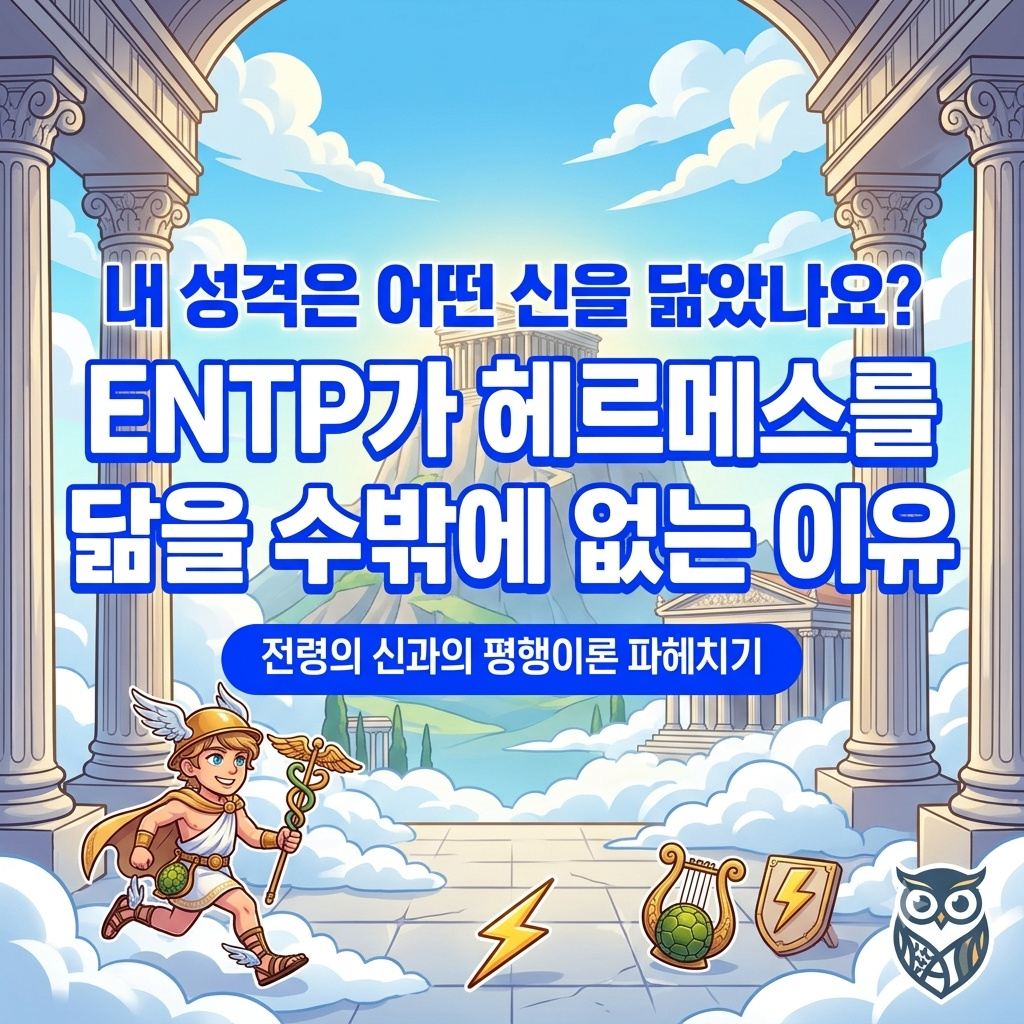 아울북 그리스 로마 신화 MBTI 분석 ENTP 헤르메스 썸네일