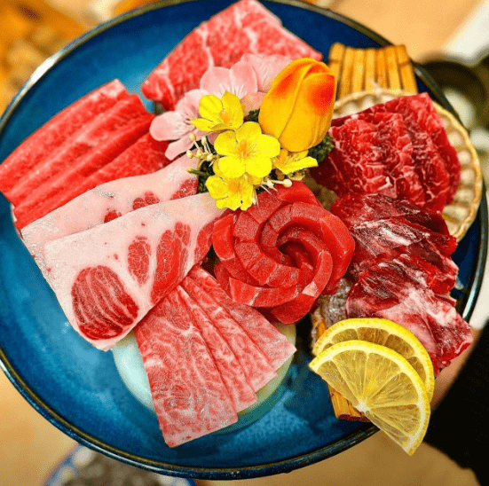 율하 맛집 "미야코 참치" 음식