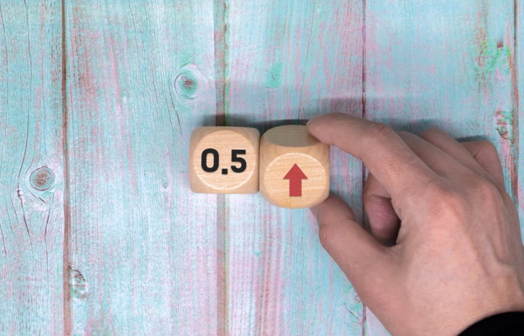 나무 조각 두개가 놓여있다.