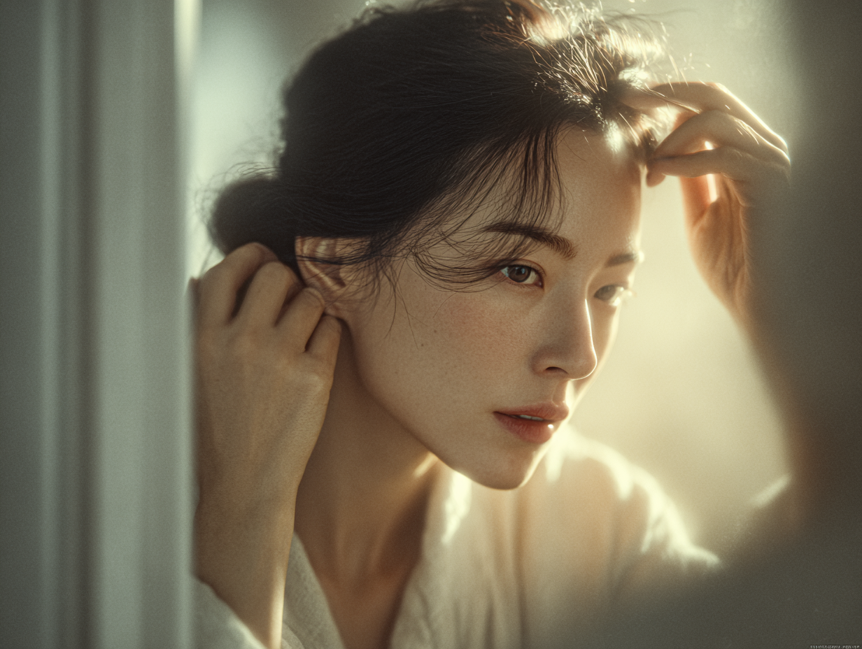 여성 정수리 탈모 극복 방법