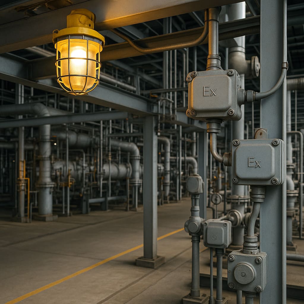 방폭 설비 설계 기준 및 적용: 위험지역 구분부터 인증 적용까지 완벽 가이드
