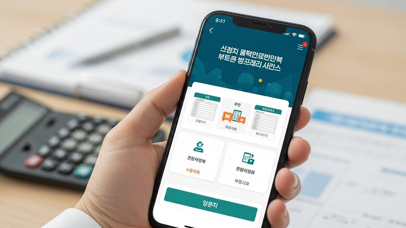 국세청간편 소득공제연말정산서비스