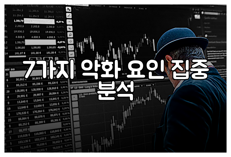 7가지 악화 요인 집중 분석