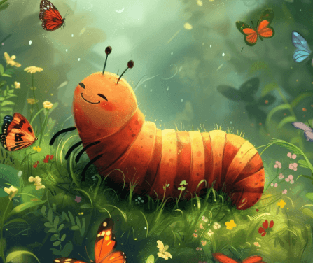 송충이 나오는 꿈