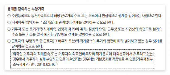 기본공제 대상자