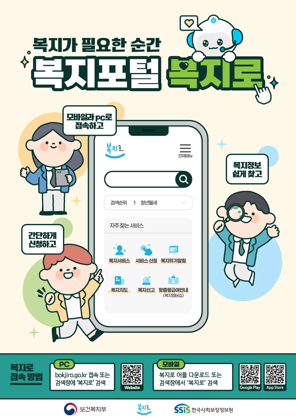 복지로 정부 지원금 신청하는 방법