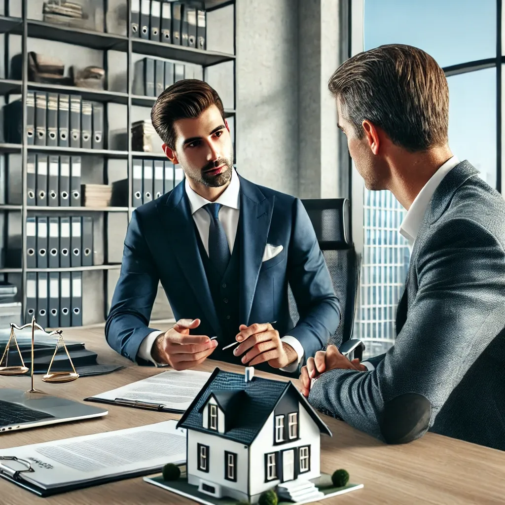 부동산 변호사 상담장면