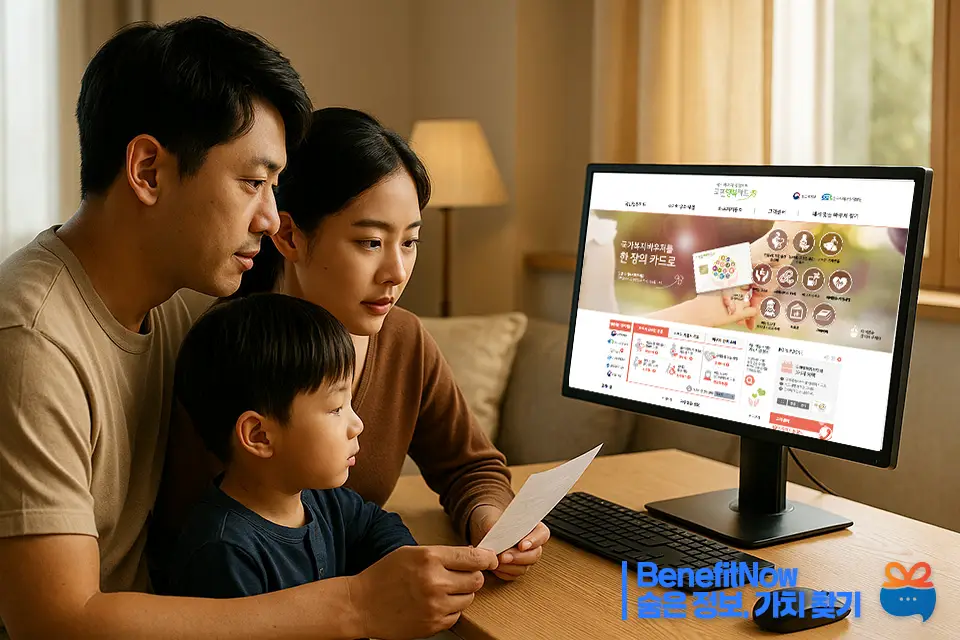 국민행복카드 발급 조건 신청방법 혜택