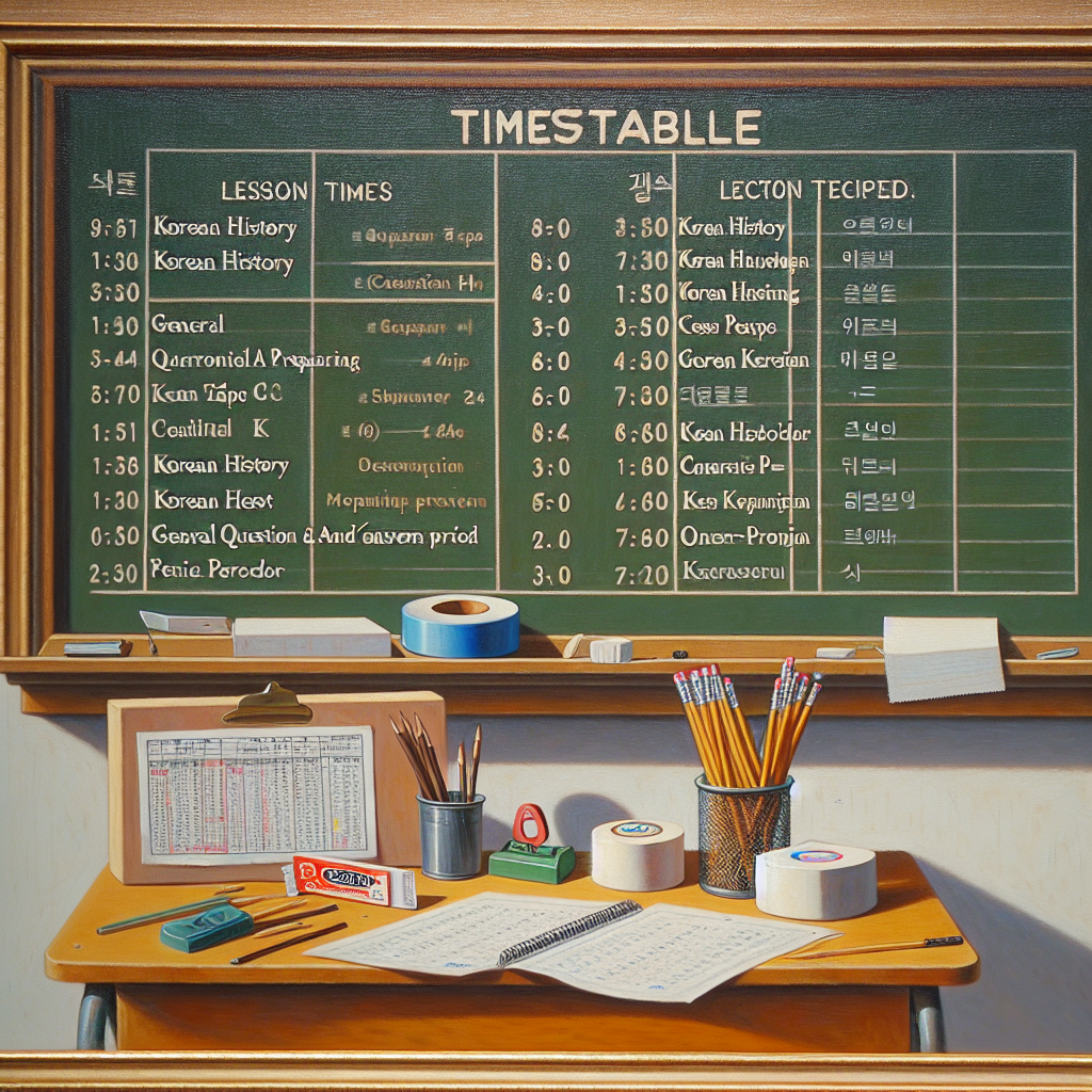 2025학년도 수능 일정 및 준비사항