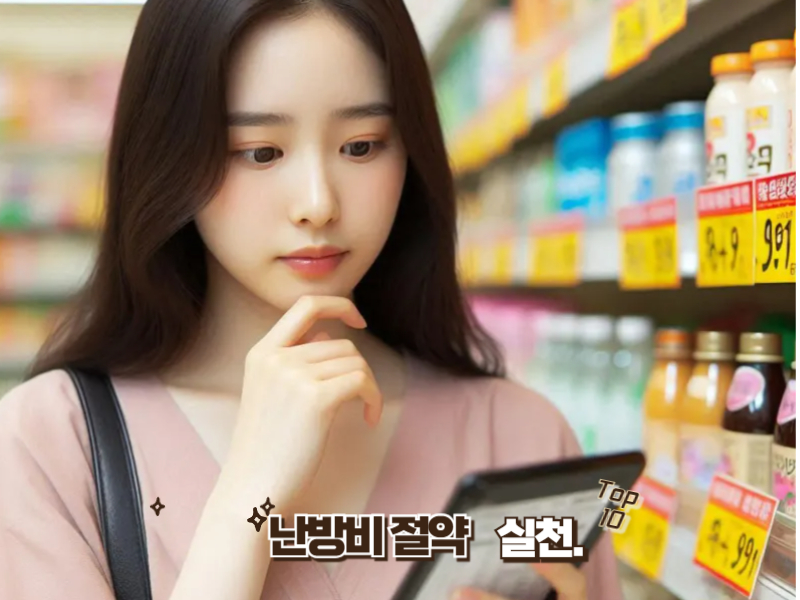 한파 대비 난방비 절약 꿀팁 10가지