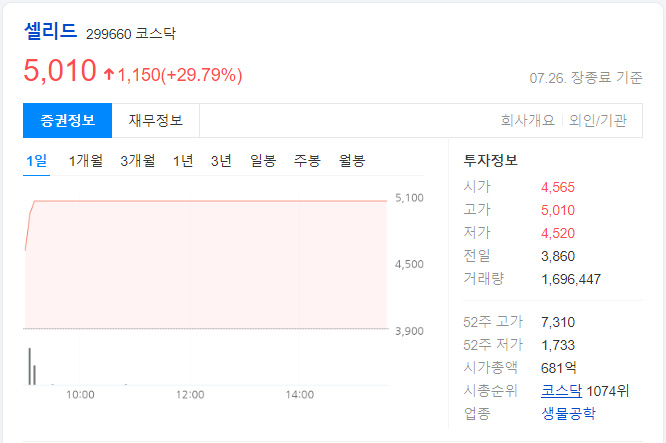 셀리드-하루-차트-이미지