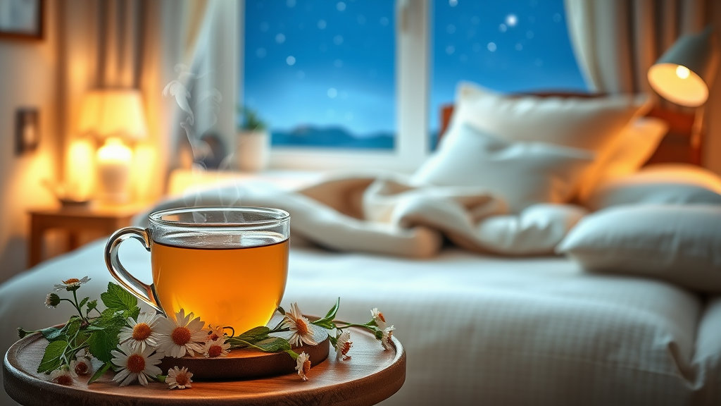 허브티와 숙면