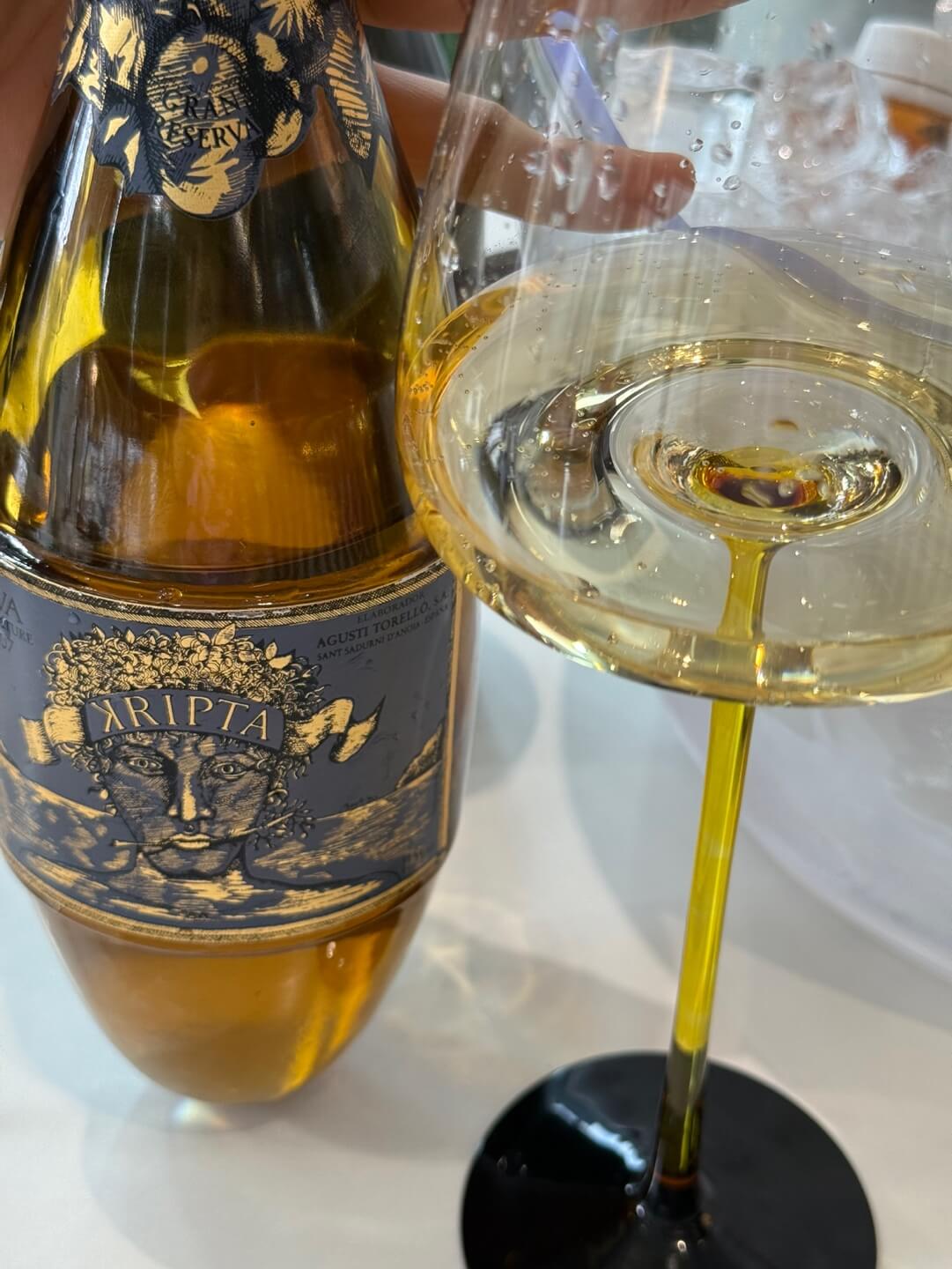 ํฌ๋ฆฝํ ๊ทธ๋ ๋ ์ธ๋ฅด๋ฐ ๊น๋ฐ ๋ธ๋คผ ๋๋ฐ๋ฅด 2007๏ฝKripta Gran Reserva Cava Brut Nature 2007, Agustí Torelló Mata, Spain