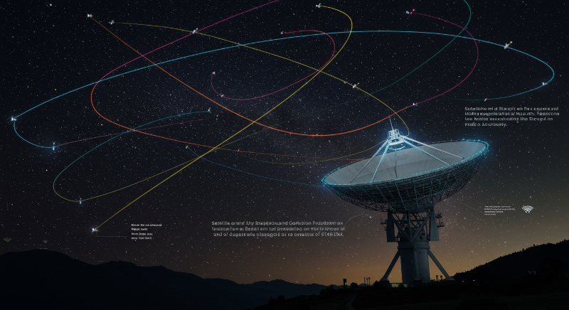 인공위성과 스카이 배경 혼선 문제, Starlink가 전파천문학에 미치는 영향
