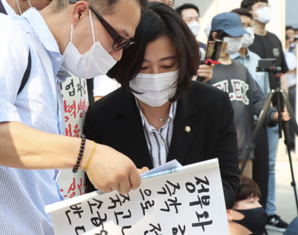 황보승희 선거활동