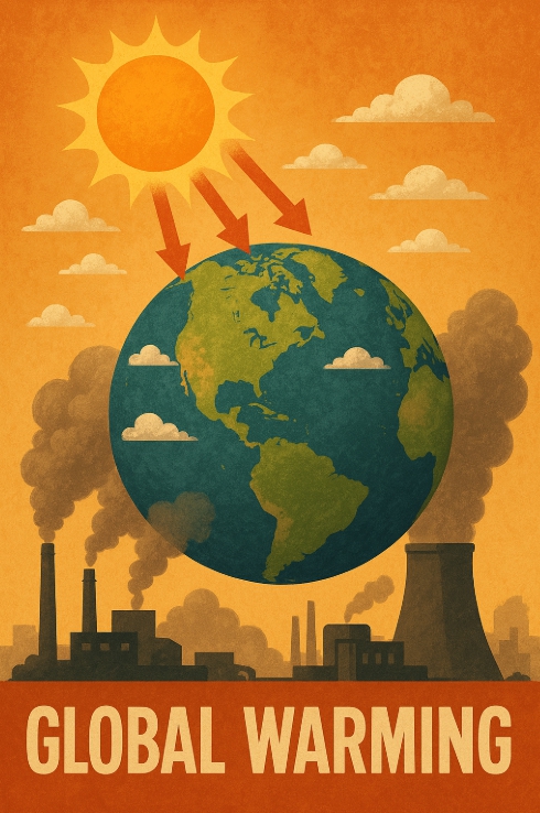 지구온난화 관련 자료 사진