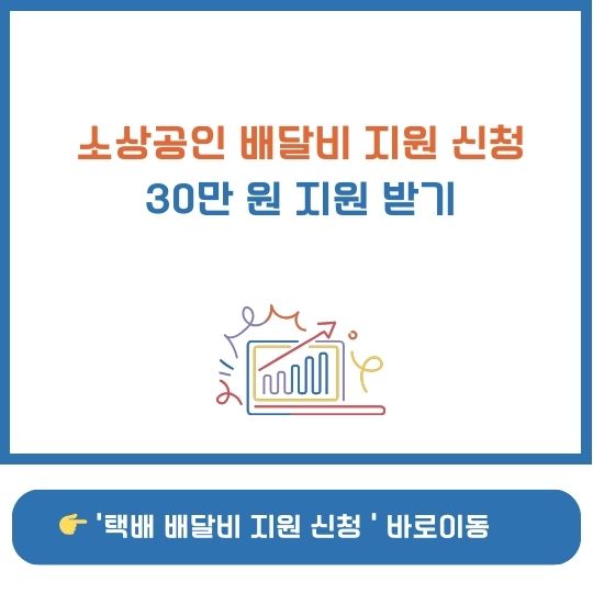 배달비 지원금 신청 절차 설명 이미지