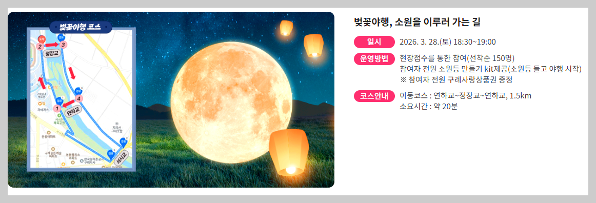 구례300리 벚꽃축제