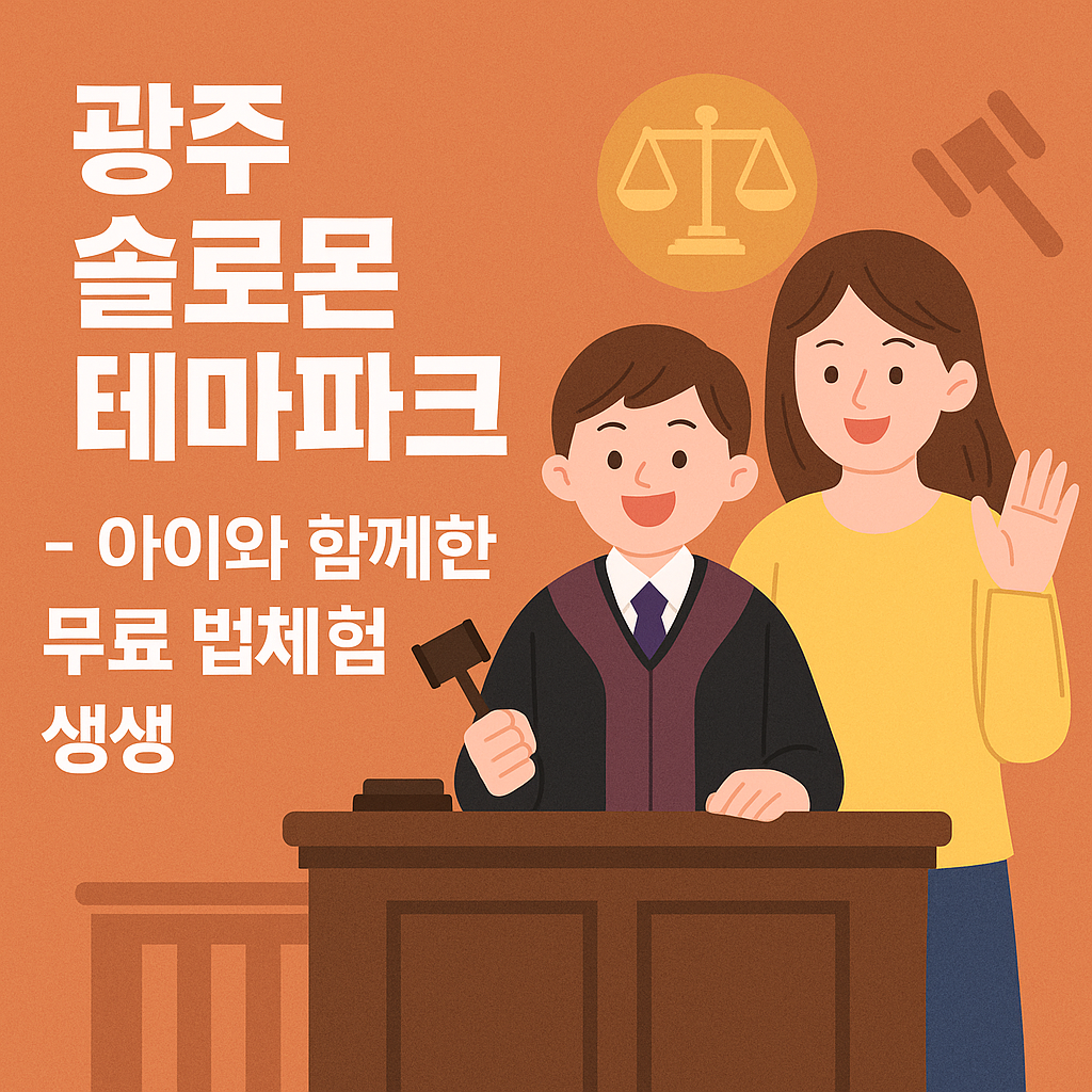 광주에서 만나는 특별한 하루: 솔로몬 테마파크 무료 법체험
