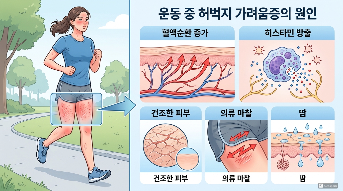 '러너스 이치' 원인과 해결법