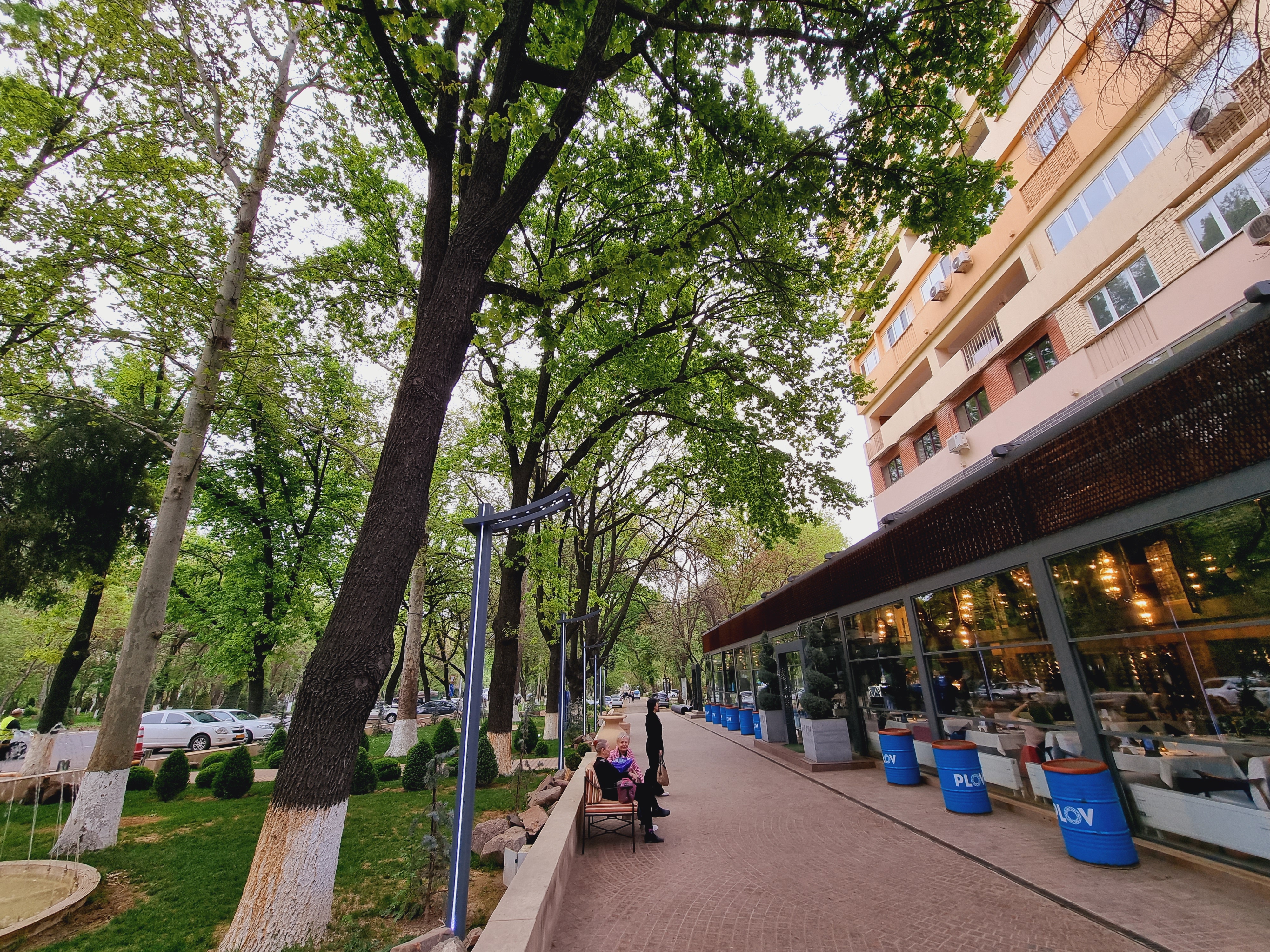 레스토랑 주면 환경