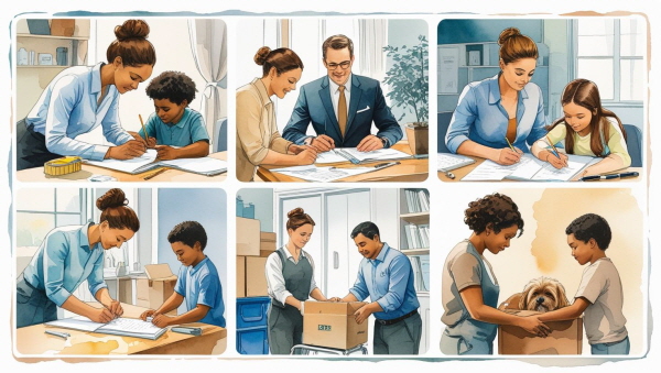 ESTJ에게 정이란, 감정보다도 책임과 역할의 완수로 나타납니다. 부모로서, 자녀로서, 상사로서, 친구로서 맡은 바를 충실히 해내는 것이 곧 마음을 전하는 방식입니다에 관한 그림