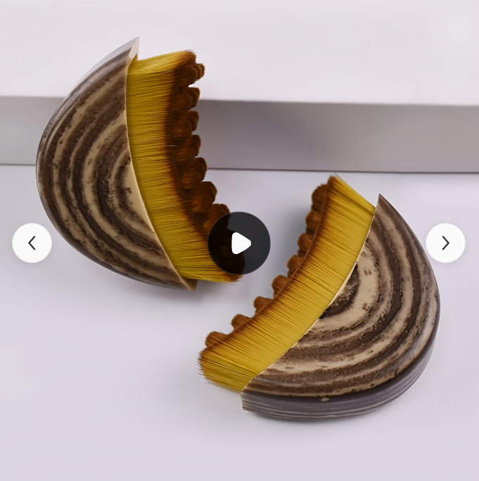 휴대용 림프계 컨투어링 페이스 브러시