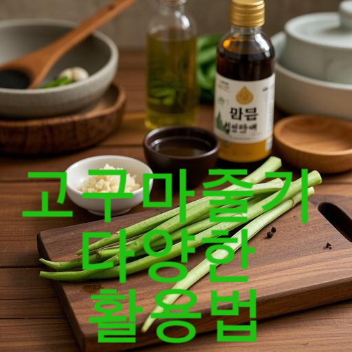 고구마줄기 건강하게 즐기는 다양한 활용법