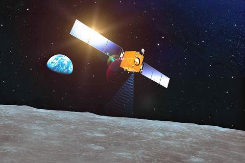 달 표면을 탐사하는 창어 1호