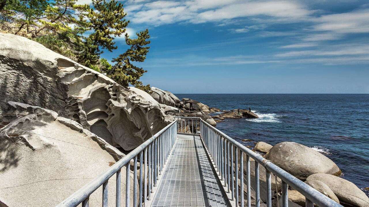 죽도 철교 둘레길