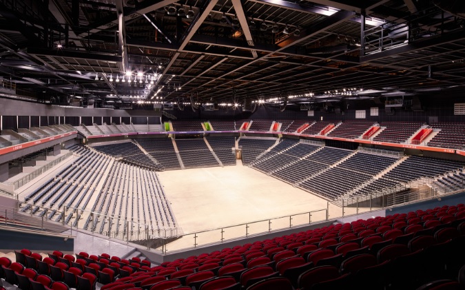 인천 인스파이어 아레나 실내 모습
